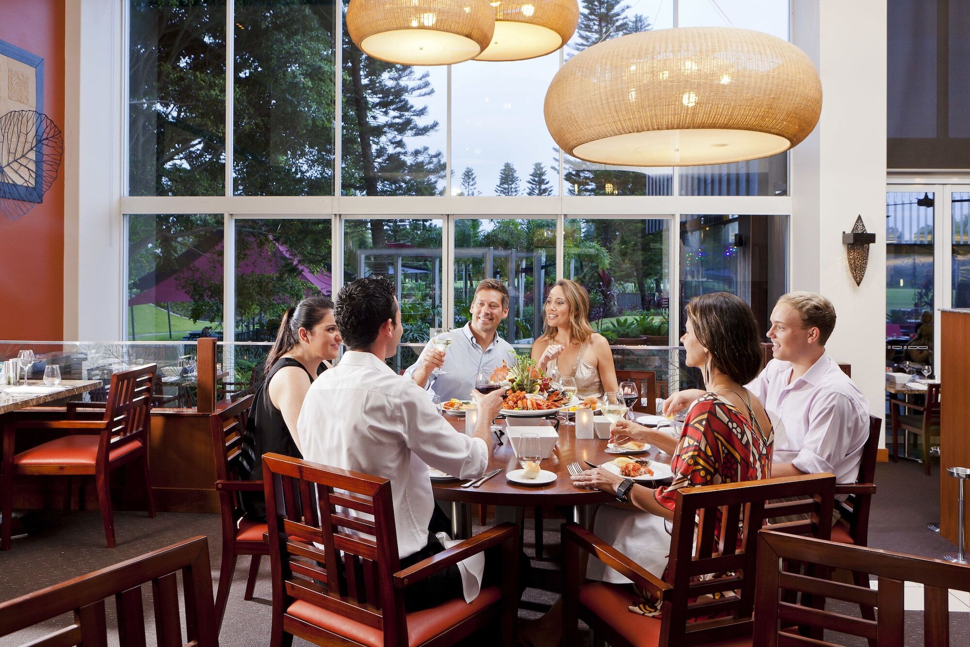 فندق آر إيه سي في رويال باينز ريزورت غولد كوست Benowa المظهر الخارجي الصورة The restaurant at the hotel